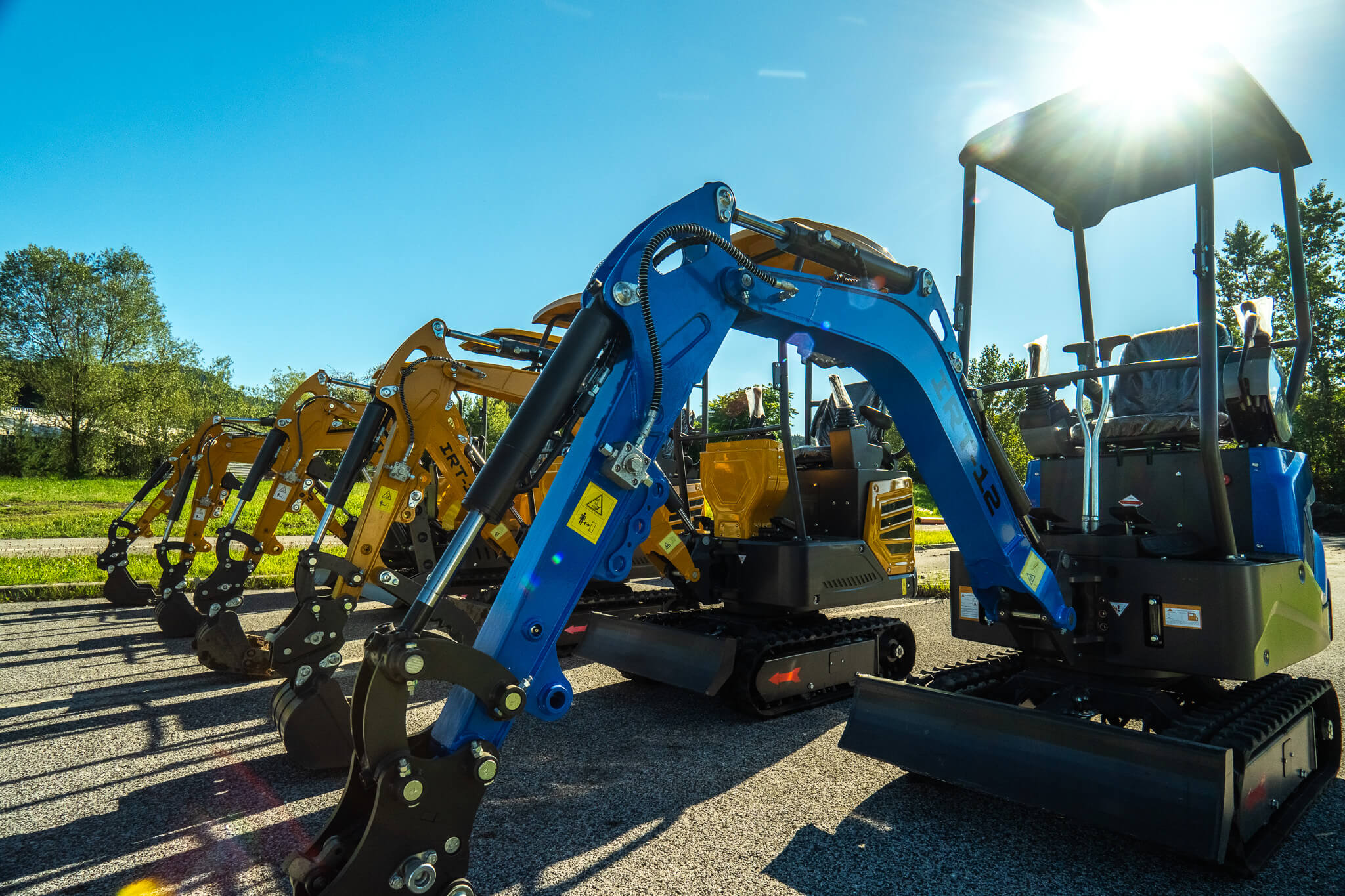 Minibagger IRT12S - 1200kg - Image 10