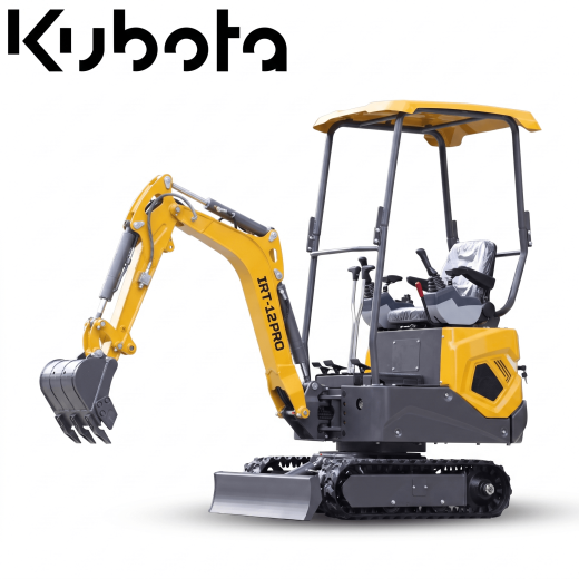 Mini bager IRT12 PRO (KUBOTA) - 1200kg