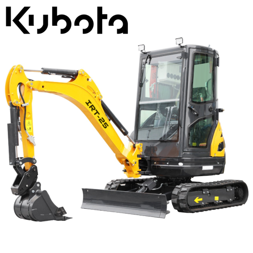 Mini excavator IRT25 (KUBOTA) – 2500kg