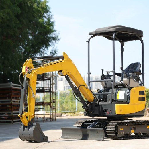 Alternative view of Mini excavator IRT20 (KUBOTA) – 2000kg